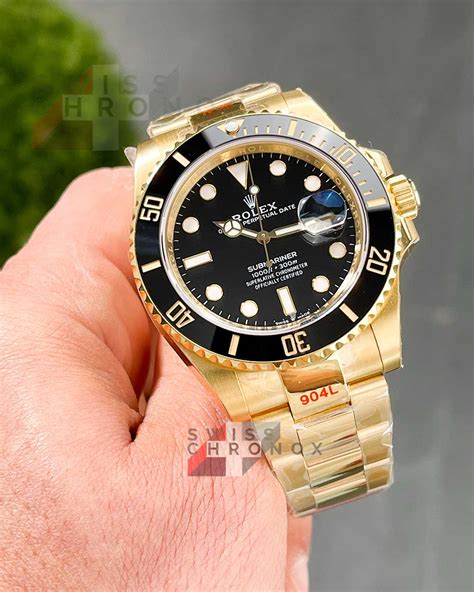 rolex yellow gold ring|rolex submariner 41mm yellow gold.